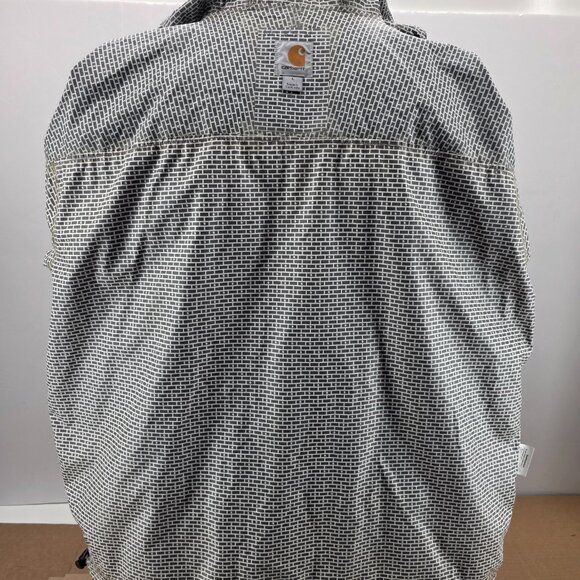 Carhartt Shoreline Vapor Jacket Mens Large  Digital Camo Packable Storm Defender - Picture 10 of 16
